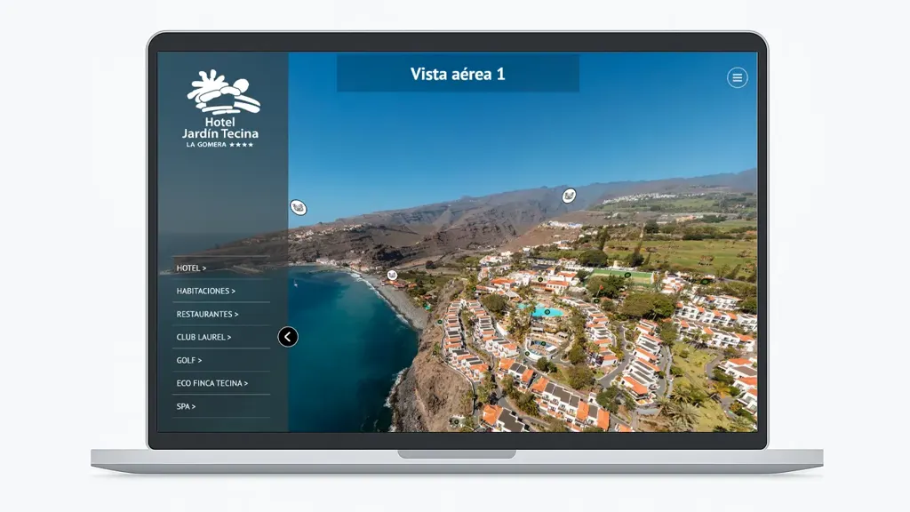 Visita virtual Hotel Jardín Tecina